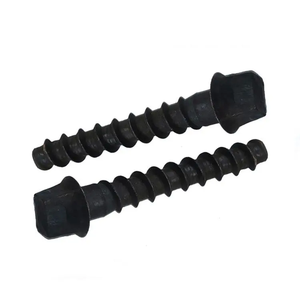 4.8 di qualità personalizzata 8.8 ossido nero autofilettante a vite per <span class=keywords><strong>legno</strong></span> <span class=keywords><strong>punte</strong></span> a testa quadrata bullone binario M20 M22 chiusure a <span class=keywords><strong>punte</strong></span> ferroviarie - Product Image 6