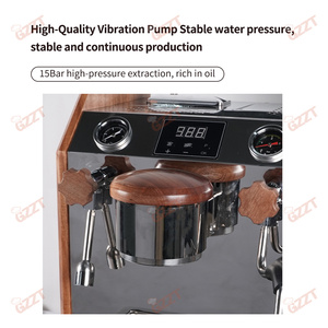 Cafetera Italiana Semiautomática de 2800w, 2L+0.8L, Doble Caldera, Profesional, Comercial, para Espresso - Product Image 2