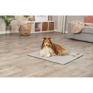 Couverture de voyage 80 x 80 cm gris clair pour transporteurs d'animaux et voyages - Product Image 6