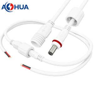 Großhandels preis 300mm 20 AWG 4A <span class=keywords><strong>DC</strong></span> 5, 5 2,1mm Stecker Buchse <span class=keywords><strong>DC</strong></span> Jacke Wasserdichter Stecker für LED-Beleuchtung - Product Image 4