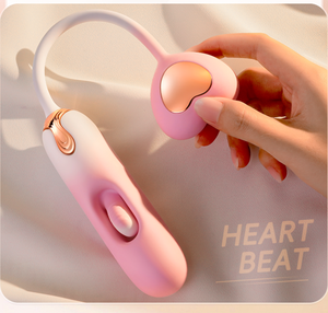 Insertion d'œuf sautant creux en forme de coeur choc fort point <span class=keywords><strong>G</strong></span> silencieux stimuler <span class=keywords><strong>femme</strong></span> masturbateur jouet sexuel féminin jouets sexuels anaux - Product Image 3