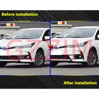 GZZIM 2017-2018 Luces LED de Circulación Diurna (DRL) con Certificación E-mark, 6000 Lúmenes, Blancas, 12V, 72W