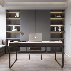 Ensemble de garde-robe en bois de luxe moderne pour chambre à coucher rangement de vêtements meubles armoires de cuisine - Product Image 4