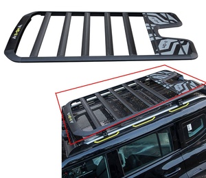 Portaequipajes de <span class=keywords><strong>Aluminio</strong></span> para Techo de Auto, Modificado, de Gran Espacio, Multifuncional, Plataforma de Expansión para Accesorios de Jetour T2 - Product Image 1