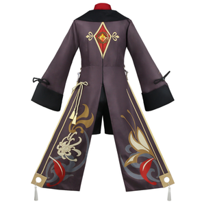 2024 juego <span class=keywords><strong>Genshin</strong></span> <span class=keywords><strong>Impact</strong></span> Cosplay Hutao disfraz carnaval Halloween disfraces mujeres fiesta vestido uniforme traje nogal disfraz - Product Image 4