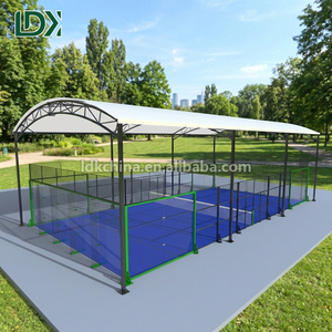 LDK Sports Equipment Indoor Panoramic Cancha De Padel Proveedor Hierba Artificial Pista De Padel Personalizada Con Techo - Product Image 3