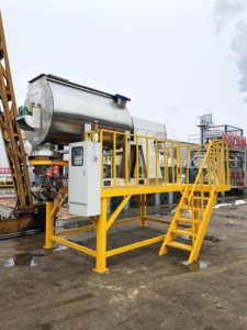 Mới 304/302 SUS thép không gỉ Bột Khô Trộn dây chuyền <span class=keywords><strong>s</strong></span>ản xuất khuấy loại cho bột giặt động cơ phay khả năng - Product Image 6