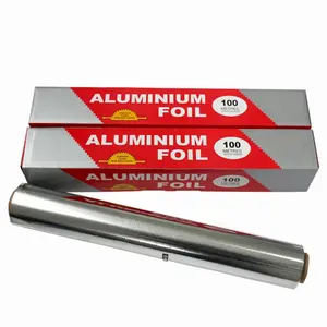 대형 알루미늄 은박 적층 종이 식품 랩 3m 10m 61m 85m 가정용 알루미늄 호일 가격
