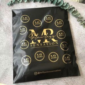 Sobres de Correo Ecológicos de Alta Calidad, Color Rosa Brillante, con Logotipo Personalizado Impreso, Bolsas de Plástico para Envíos Postales - Product Image 2