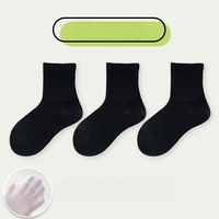 Calcetines de algodón de malla fina para niños, cómodos y dinámicos, para niños activos, ropa deportiva de verano, diseño sin costuras en los dedos