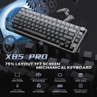 Attack Shark X85PRO 75% Wireless Mechanical Keyboard RGB Backlit Programmable Keys TFT Smart Display Knob Gaming Keyboard