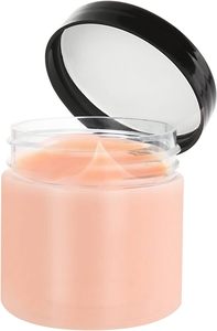 Pots en plastique PET transparents pour soins de la peau avec couvercles à vis – Diverses tailles pour crèmes, miel et beurres corporels - Product Image 4