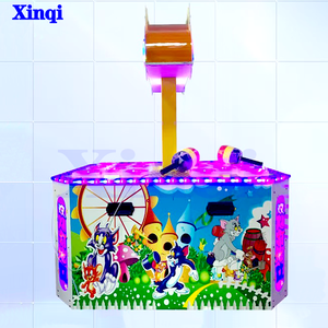 Fabbrica di alta qualità personalizzato doppio esercizio riflessi veloci Whack talpa Arcade Machine Hit Hammer bambini gioco a gettoni - Product Image 4