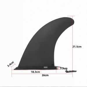 Aileron en nylon enfichable de 9 <span class=keywords><strong>pouces</strong></span> et <span class=keywords><strong>12</strong></span> <span class=keywords><strong>pouces</strong></span> pour planches de surf gonflables, paddleboard et planches à voile - Product Image 5
