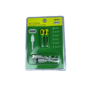 Nuovo prodotto C tipo USB ricarica rapida batteria ricaricabile con una capacità di 750 MWh 1.5V batteria AAA agli ioni di litio BatteryAA - Product Image 4