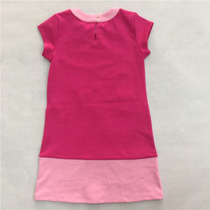 Vente en gros de robes pour filles, vêtements pour enfants en coton à manches courtes et col rond, lots de stock de marques - Product Image 5