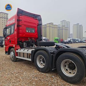 Nouveau camion tracteur Shacman X3000 6x4 460HP WP12 Euro 3, tête de remorque légère pour le transport de marchandises en <span class=keywords><strong>Algérie</strong></span> avec pièces de rechange complètes - Product Image 1