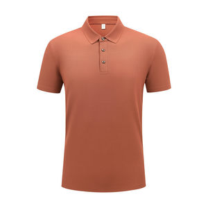 Camisa Polo de Manga Corta, Color Sólido, Nailon de Secado Rápido, Ropa de Trabajo de Verano, Uso Diario - Product Image 4