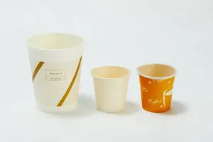 Disposable Paper Cup Custom Printed Logo Thickened Advertising Milk Tea Paper Cup Custom Company Coffee Paper Water Cup