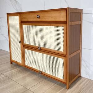Leyenda muebles de madera de alta calidad gabinete de tablero lateral muebles de ratán Meuble salon tablero lateral Hutch <span class=keywords><strong>armario</strong></span> gabinetes de Bambú - Product Image 2
