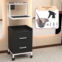 Chariot à outils pour salon de coiffure ; Étagère de rangement multifonctionnelle pour salon de coiffure ; Station d'outils pour salon de manucure ; Usine