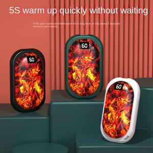 Productos 2023 nuevo cargador portátil eléctrico regalo de invierno calentador de calentamiento Mini bolsillo USB recargable llama calentador de manos banco de energía - Product Image 2