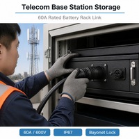 Connecteur circulaire étanche M28 mâle-femelle IP67 à courant élevé pour câble de signal et d'alimentation mixte pour pack de batteries au lithium