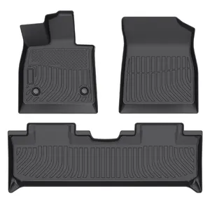 Accessoires d'intérieur de voiture Tapis de sol 3D TPE pour BYD Song <span class=keywords><strong>Plus</strong></span> <span class=keywords><strong>2020</strong></span>-2024 Tapis de voiture Tapis Deep Dish Matting - Product Image 1