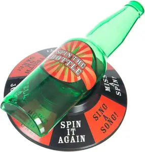 Wählen Sie Ihre Position Spin the Bottle Game für Erwachsene Das Bottle Shot Spinning Shot Glass Drinking Novelty Game