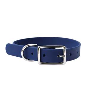 Accesorios modernos personalizados para mascotas, nuevo <span class=keywords><strong>Collar</strong></span> ajustable de cuero para perros, <span class=keywords><strong>Collar</strong></span> impermeable de <span class=keywords><strong>PVC</strong></span> resistente al olor para mascotas - Product Image 1