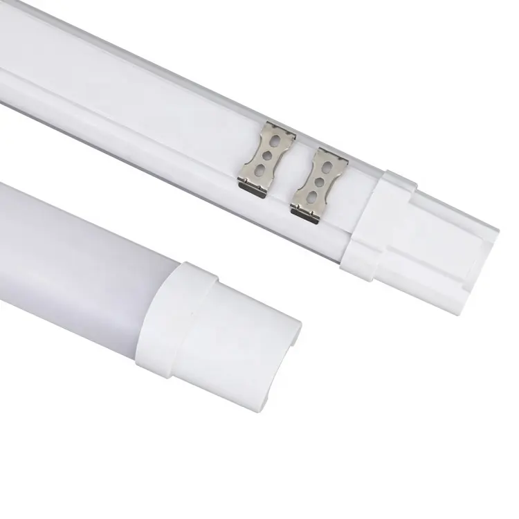 ce rohs ultra bright IC driver T8 120cm waterproof IP65 pc 7500k hanging linear batten smd 18w 36w 48w 2ft 4ft led tube