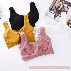 Soutien-gorge sans armatures pour femmes grandes tailles, soutien-gorge souple à levier supérieur, anti-affaissement, pour poitrine large, soutien-gorge fin sans armatures - Product Image 1