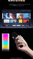 Altavoz Bluetooth con Micrófono Inalámbrico, Lámpara de Ambiente Colorida, Altavoz Karaoke con Micrófono y Bluetooth