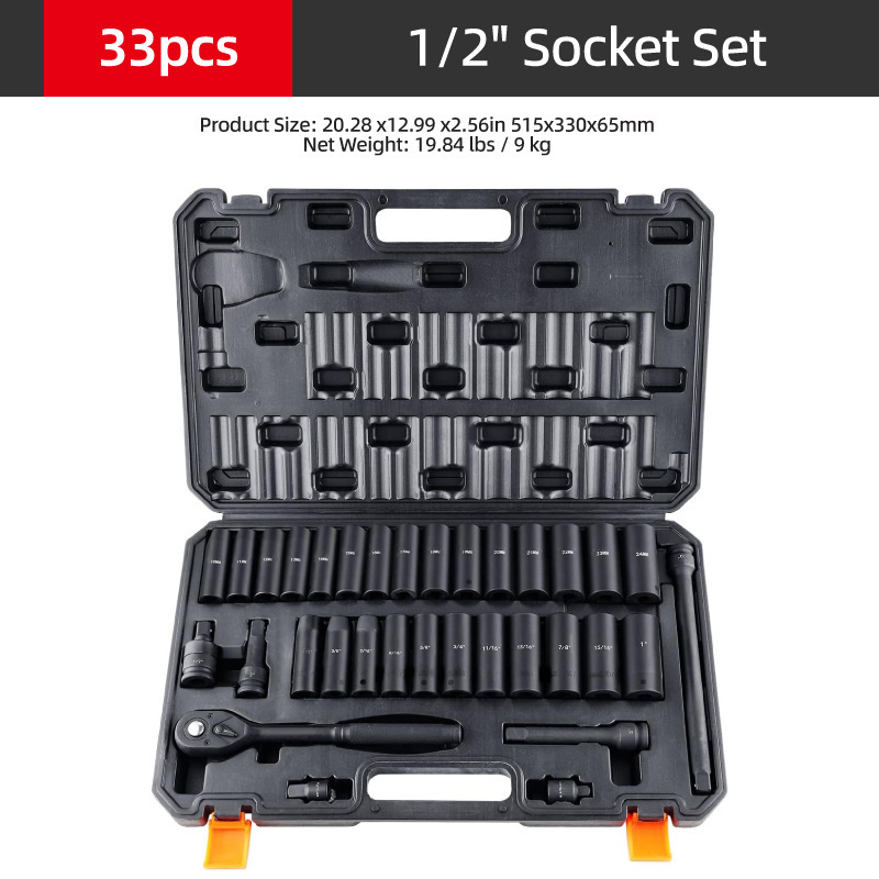 Set di utensili automobilistici da 33 pezzi