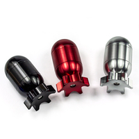 GA721055 Nouveau design Broyeur à fumée en forme de missile 4 couches de métal en alliage d'aluminium Broyeur à tabac et à herbes Accessoires pour fumeurs