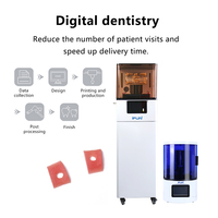 IFUN 3161 resin cetak 3d, resin gingiva gigi untuk printer 3d Resin fleksibel untuk bidang gigi