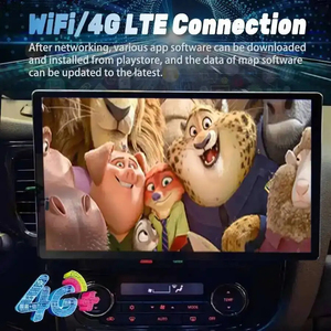 เครื่องเล่นวิดีโอมัลติมีเดียในรถยนต์ขนาด 15.6 นิ้ว รองรับ Carplay สำหรับรถยนต์มิตซูบิชิ เอาท์แลนเดอร์ 3 รุ่น GF0W GG0W ปี 2012-2018 พร้อมระบบนำทาง GPS และวิทยุติดรถยนต์ระบบแอนดรอยด์ - Product Image 6