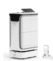 Livraison autonome de robot de transport de logistique médicale avec surveillance pour les robots d'accouchement d'hôpital d'utilisation commerciale