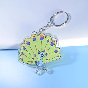 HanXin <span class=keywords><strong>2025</strong></span> llavero acrílico personalizado hecho en fábrica diseño personalizado lindo diseño Mini llavero Acrílico
