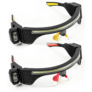 Nueva Linterna <span class=keywords><strong>Frontal</strong></span> LED <span class=keywords><strong>Recargable</strong></span> 7 en 1 2026, Lámpara de Muñeca, Luz de Trabajo, Luz Delantera y Trasera para Bicicleta, Luz para Mochila con Regla - Product Image 1