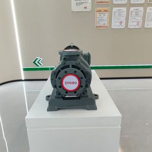 Pompe centrifuge anti-corrosive doublée de PTFE pour manipuler la pompe fluoroplastique de <span class=keywords><strong>H2SO4</strong></span> HF NaOH HCl - Product Image 4