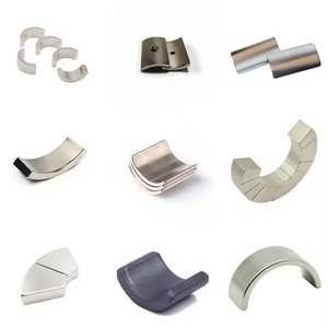 Aimants permanents en néodyme N52 Ndfeb, demi-<span class=keywords><strong>cylindre</strong></span> courbé, aimant puissant, <span class=keywords><strong>triangle</strong></span>, aimant Halbach, aimant en arc pour moteur - Product Image 5