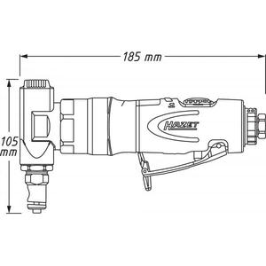 HAZET - 9036N-1 Air Nibbler-EAN 4000896209668 OTRAS HERRAMIENTAS DE AIRE - Product Image 2