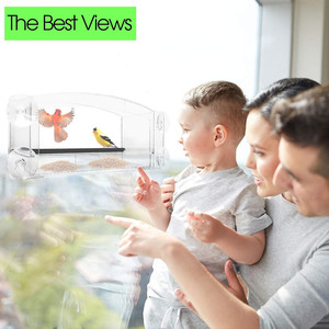 Bán buôn Thông tư cửa sổ <span class=keywords><strong>Bird</strong></span> <span class=keywords><strong>Feeder</strong></span> nhà có thể tháo rời khay acrylic <span class=keywords><strong>Bird</strong></span> <span class=keywords><strong>Feeder</strong></span> độc quyền cửa sổ <span class=keywords><strong>Bird</strong></span> feeders - Product Image 6