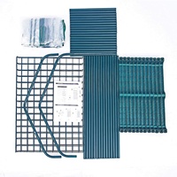 Mini jardin à 4 niveaux, couverture en PVC PE, serre de jardin Portable, maison de culture pour tomates, plantes avec grandes fenêtres à fermeture éclair pour l'extérieur