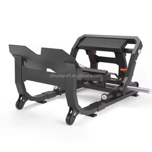 Estación multifunción Booty Builder Pendulum Squat Machine Hip Trust Plate Loaded Trainer Combo para clubes de fitness y gimnasio - Product Image 3