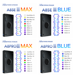 AIPAI Nuova Serie A8 SE III MAX/A8 PRO III MAX, Luce LED per Coralli a Spettro Completo 230W, Controllo WiFi APP per Acquari SPS LPS - Product Image 2