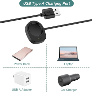 Cable de Carga de Repuesto, Cable Magnético USB para Amazfit Helio Strap/Active 3/Active Max/<span class=keywords><strong>T</strong></span>-<span class=keywords><strong>Rex</strong></span> 3 <span class=keywords><strong>Pro</strong></span>/<span class=keywords><strong>T</strong></span>-<span class=keywords><strong>Rex</strong></span> Ultra <span class=keywords><strong>2</strong></span> - Product Image 5