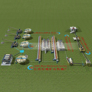 720 टीपीडी पूर्ण लाभ रेखा लीड जस्ता अयस्क एकाग्रता फ्लोटेशन विभाजक प्रसंस्करण संयंत्र उच्च कठोरता - Product Image 3