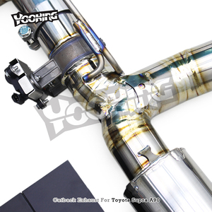 Sistema de silenciador Yooking Valvetronic para <span class=keywords><strong>Toyota</strong></span> <span class=keywords><strong>Supra</strong></span> A90 3,0 T 2020-2024 Tubo de <span class=keywords><strong>escape</strong></span> de titanio - Product Image 4